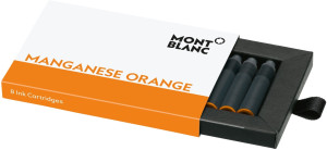 Montblanc Refill, Fyldepen, 8 Stk., Mang. Orange