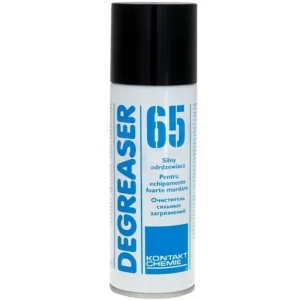 Kontakt Chemie -  Spray de limpeza e desengorduramento 200ml - DEGREASER 65