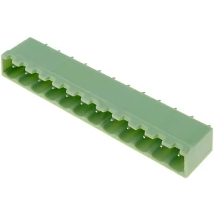Bloco de 12 terminais para soldar em PCB macho RM5.08mm