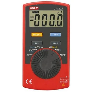 Uni-T  UT120A -  Multímetro digital (600Vac/dc 40MΩ Hz/% Auto-Range)