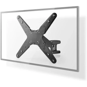 Nedis  TVWM2732BK -  Suporte de parede com braço ajustável para LCD de 23'' a 55'' (58.4..139.7cm) - preto