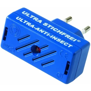 ISOTRONIC Ultra Bite Free -  Repelente de moscas/insetos por ultra-sons (<30m²) - 230V