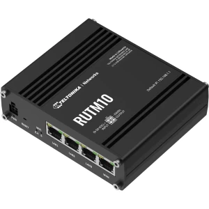 TELTONIKA Networks  ROUTM10 -  Router industrial Wi-Fi 5 c/ 4 portas Gigabit e suporte de VPN