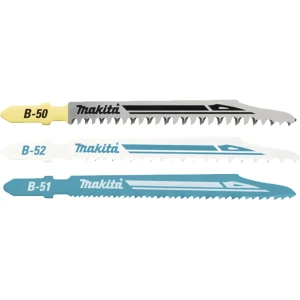 Makita  B-06292 -  Conjunto de 3 lâminas para Tico-Tico - madeira + plásticos + metais
