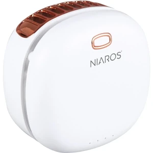 Niaros Yulara -  Mini ventilador portátil 3W recarregável (USB-C)  - Branco