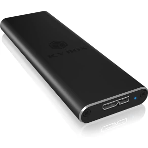 ICY BOX  IB-183M2 -  Caixa em alumínio USB 3.0 para Disco SSD M.2 SATA B-Key/B+M-Key