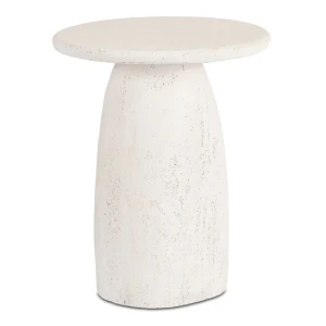 Stolik Kawowy REES 49 cm Krem/Beż Japandi