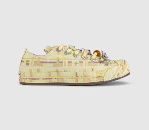 Converse Womens Collina Strada x All Star OX 70 S Trainers Collina Strada Mellow Yellow Lemon Meri, 8