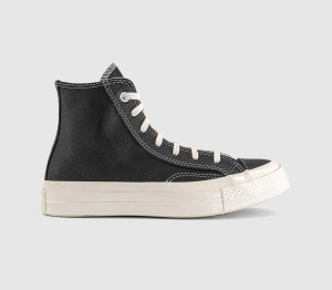 Converse All Star Hi 70 S Trainers Black Blue Red Perforated Leather, 9