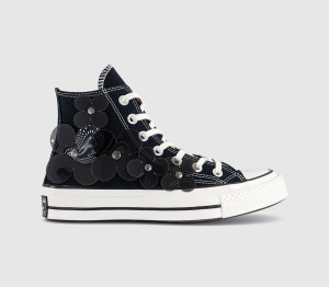 Converse Womens All Star Hi 70s Trainers Translucent Flowers Ltd In Natural, 5