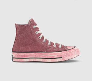Converse Womens All Star Hi 70 S Trainers Washed Brick Snack Brick Snack Egret In Natural, 3