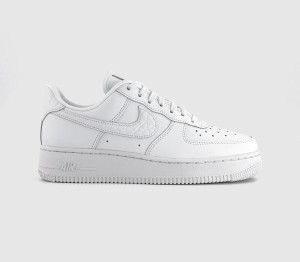 Nike Womens Air Force 1 Lo W Trainers Summit White Summit White White, 4.5