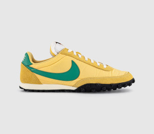 Nike Mens Waffle Racer Trainers Topaz Gold Light Crimson Turf Orange In Multi, 11