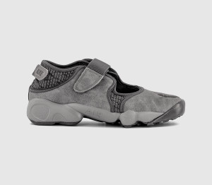 Nike Womens Air Rift Trainers Med Ash Med Ash Flat Pewter In Grey, 3.5