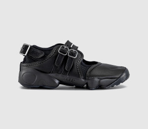 Nike Womens Air Rift Black Black Black Breathable, 8.5