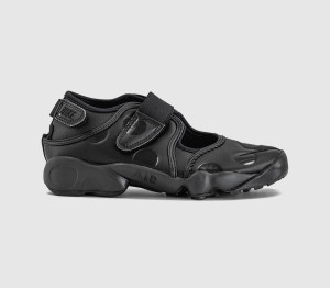 Nike Womens Air Rift Trainers Black Black Polke Dot, 6.5