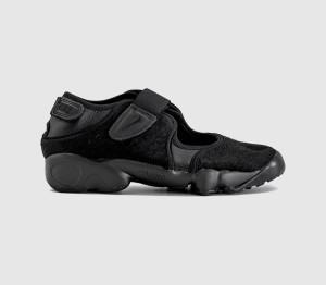 Nike Air Rift Trainers Pony Black Cool Grey, 4.5