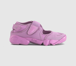 Nike Womens Air Rift Trainers Light Magenta Black Pink, 3.5