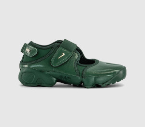 Nike Womens Air Rift Trainers Fir Metallic Gold Fir Multi, 8.5