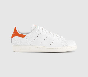Adidas Stan Smith 80s Trainers White Craft Orange, 10