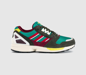 Adidas ZX 8000 x Equipment Green Better Scarlet Cream White, 4