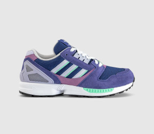 adidas Mens ZX 8000 Trainers Purple Frozen Purple Pulse Mint, 11