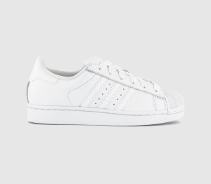 Adidas Superstar II Trainers White White White, 12