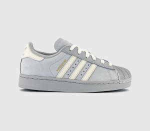 adidas Womens Superstar II Trainers Grey, 4.5
