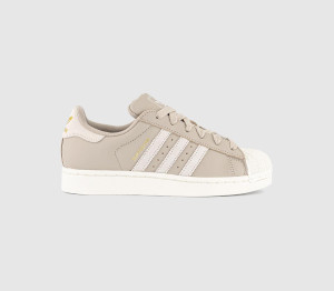 Adidas Superstar II Trainers Wonder Beige Alumina White Natural, 5