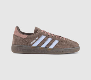 adidas Womens Handball Spezial Trainers Earth Strata Crysral Sky Warm Clay In Grey, 5