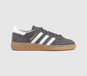 adidas Womens Handball Spezial Trainers Grey Strata Offwhite Gum, 5