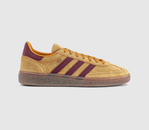 Adidas Womens Handball Spezial Trainers Preloved Yellow Shadow Red Gold Metallic, 6