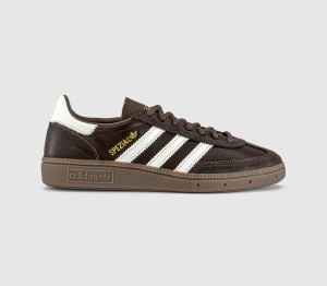 adidas Womens Handball Spezial Trainers Brown White Earth Strata, 3.5