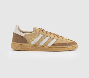 adidas Mens Handball Spezial Trainers Sand Brown Gum, 10