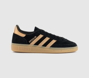 adidas Womens Handball Spezial Trainers Core Black Copper Met, 4