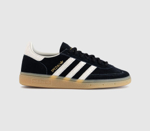 Adidas Womens Handball Spezial Trainers Black Offwhite Gum, 3