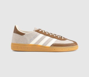 Adidas Handball Spezial Trainers Khaki Cream White Brown Desert In Green, 11.5