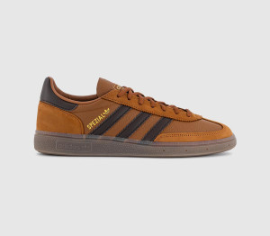 Adidas Mens Handball Spezial Trainers Dusky Bronze Aurora Coffee Gum Multi, 10.5