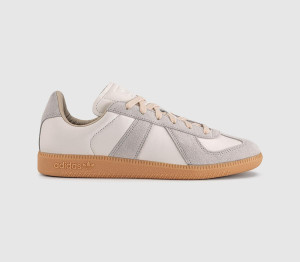adidas Mens BW Army Trainers Chalk White Clear Granite Gum, 8