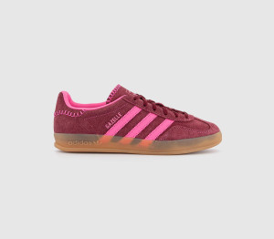 Adidas Womens Gazelle Indoor Trainers Lucid Pink Nnoble Maroon, 4