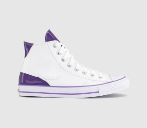 Converse Dragon Ball Z x All Star Hi Trainers Dragonball Z Lucent White Tillandsia Purple, 9.5
