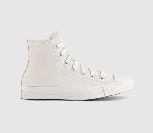 Converse Womens All Star Hi Trainers Barely Grey Egret, 3