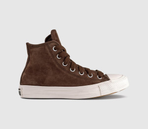 Converse Womens All Star Hi Trainers Heavy Duty Brown, 5