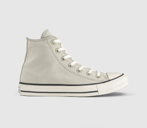 Converse Womens All Star Hi Trainers Sage Smoke Egret Black Green, 9