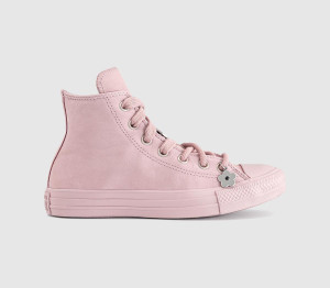 Converse Womens All Star Hi Trainers Petal Pit Charms Natural, 4.5