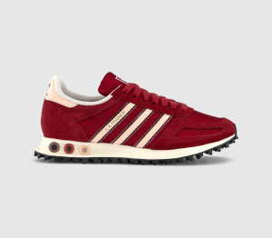 Adidas Womens LA Trainers OG Team Victory Red Blush Pink Shadow Red, 5.5