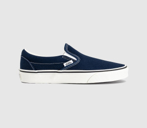 Vans Mens Classic Slip On Trainers Dress Blues, 5.5