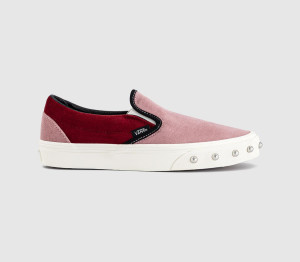 Vans Womens Classic Slip On Trainers Pale Petal Pink, 7.5