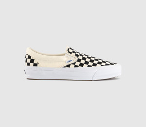Vans Slip 98 Reissue Trainers Checkerboard Black, 9.5