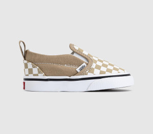 Vans Kids Classic Slip On Toddlers Trainers Colour Theory Checkerboard Incense Multi, 6infant